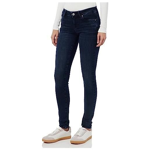 Pepe Jeans pixie, jeans donna, grigio (denim-xv4), 28w / 30l