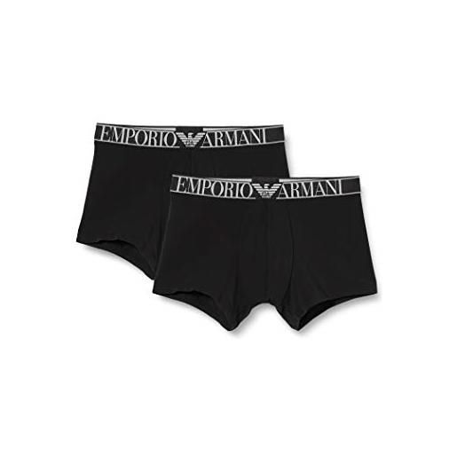 Emporio Armani underwear Emporio Armani 2-pack-trunk intimo, nero/nero/black/black, l uomo