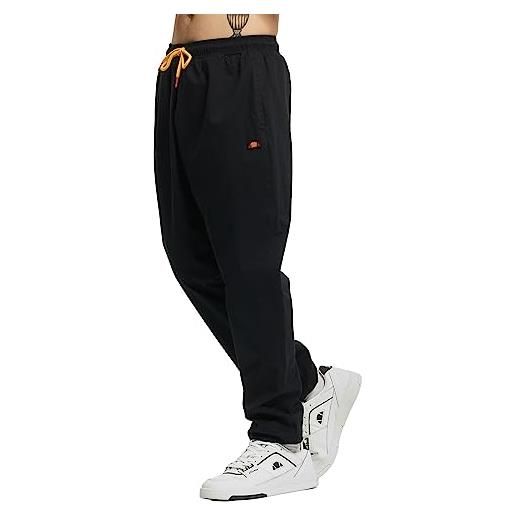 Ellesse pantaloni da jogging da uomo mana, nero , m