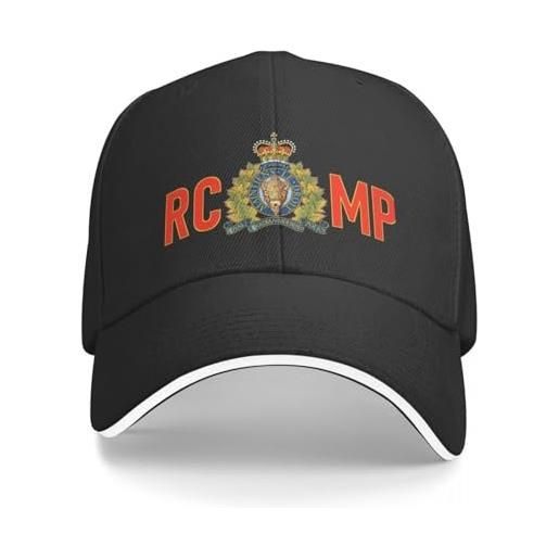 MotHaF berretto da baseball royal canadian mounted police - berretto da baseball rcmp cappello natalizio cappello da uomo di lusso cappello con chiusura a scatto cappello da uomo da donna