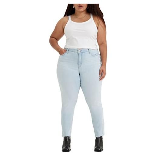 Levi's plus size 311 shaping skinny, jeans donna, bloom black plus, 16 m