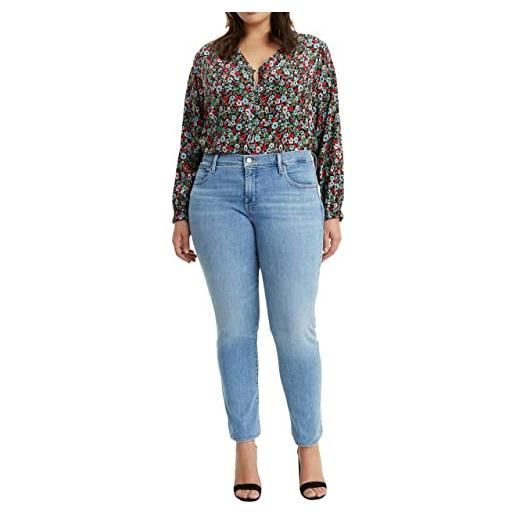 Levi's plus size 311 shaping skinny, jeans donna, slate scan plus, 18 s