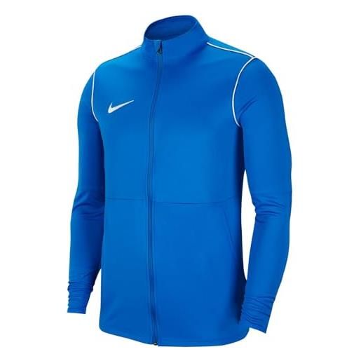 Nike park 20, giacca sportiva bambino, royal blue/white/white, 10-11 anni