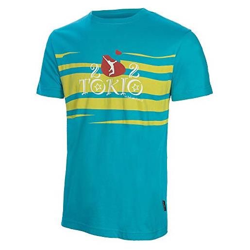 Trangoworld camiseta tokyo, canottiera uomo, capri blu, s
