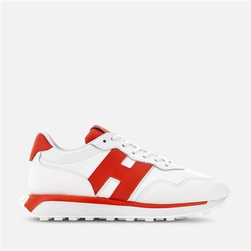 Hogan uomo sneakers sportive, rosso, bianco (taglia 7)
