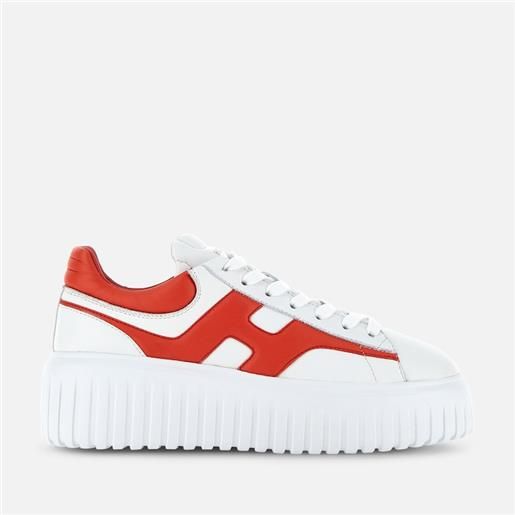 Hogan donna chunky sneaker, rosso, bianco (taglia )