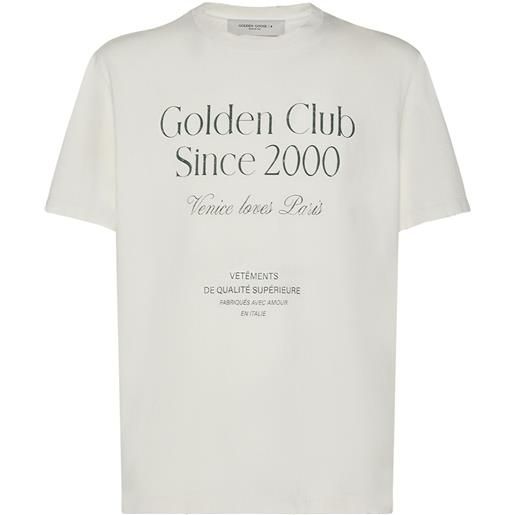GOLDEN GOOSE t-shirt journey in cotone