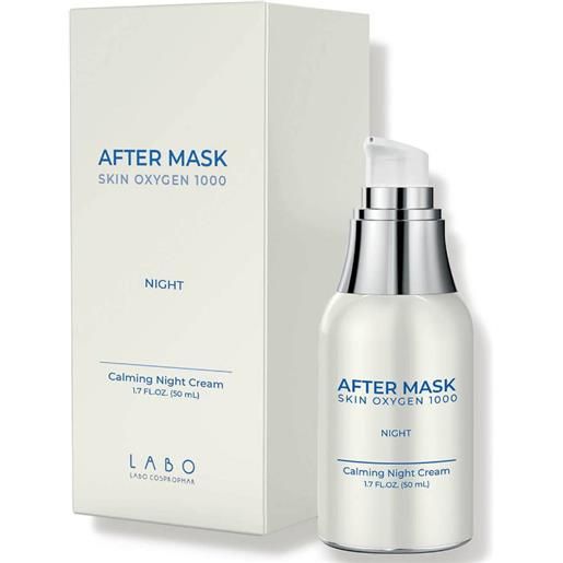 LABO after mask skin oxygen 1000 crema notte calmante 50 ml