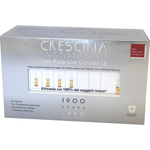 CRESCINA isole follicolari plate-like complex 12 1900 donna 20 fiale 3,5 ml