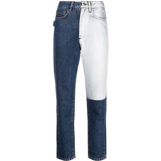 Philipp Plein jeans con applicazione - blu