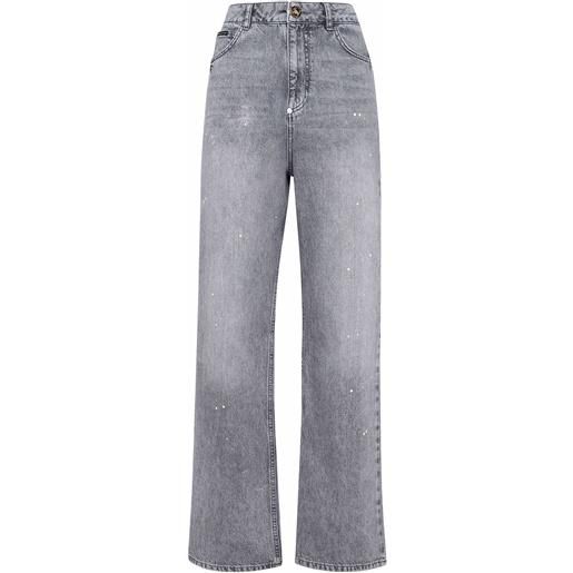 Philipp Plein jeans taglio comodo - blu