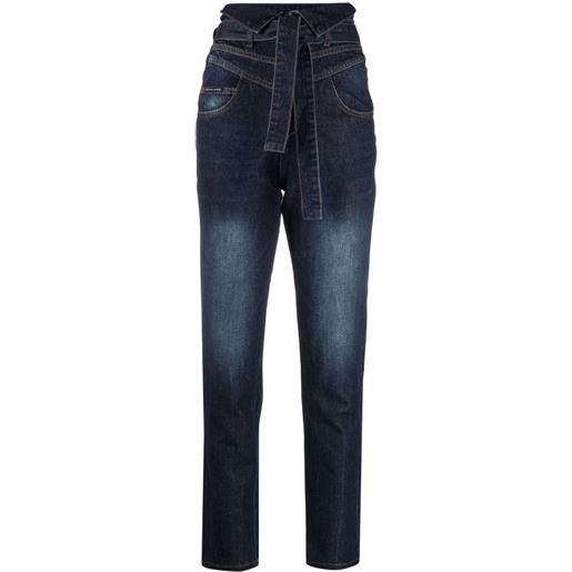 Philipp Plein pantaloni slim saint tropez - blu