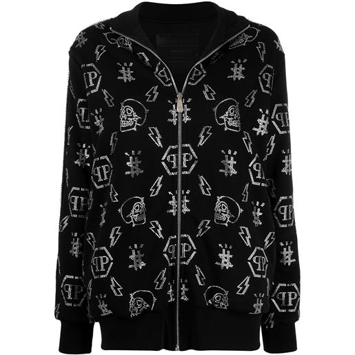 Philipp Plein giacca con decorazione - nero