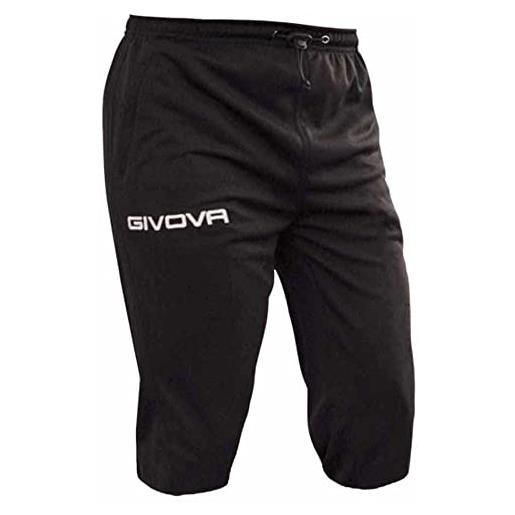 GIVOVA panta polarfleece pinocchietto one nero