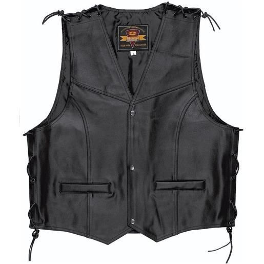 Gilet estivo,ufficiale Moto Guzzi 100th anniversario,nero,chiusura  zip,scollo v