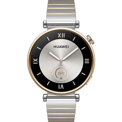 Huawei smartwatch Huawei watch gt 4 3,35 cm (1.32) amoled 41 mm digitale 466 x pixel argento wi-fi gps (satellitare) [40-56-6074]