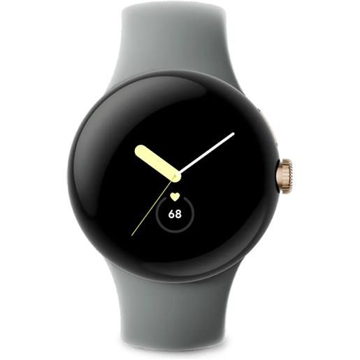 Google smartwatch Google pixel watch amoled 41 mm digitale touch screen oro wi-fi gps (satellitare) [ga04123-de]
