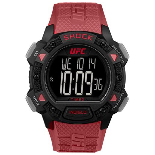 Timex orologio digitale al quarzo da uomo con cinturino in plastica tw4b27600