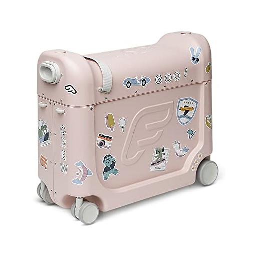 Stokke jet. Kids by bed. Box - bagaglio per bambini, rosa. , 46 cm, bagagli per bambini