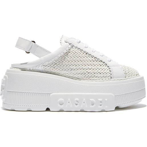 Casadei nexus hanoi slingback sneakers white