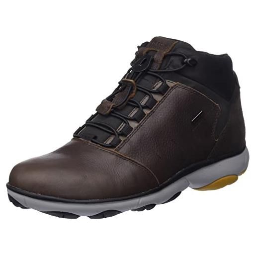 Geox u nebula 4 x 4 b abx, stivaletti uomo, dk brown, 41 eu