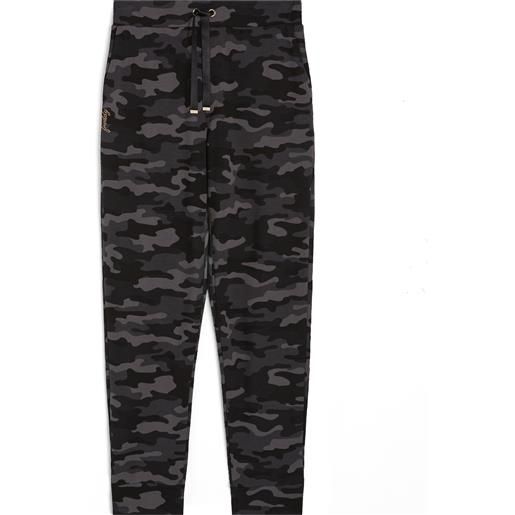 Freddy pantaloni donna in french terry modal stampato camouflage