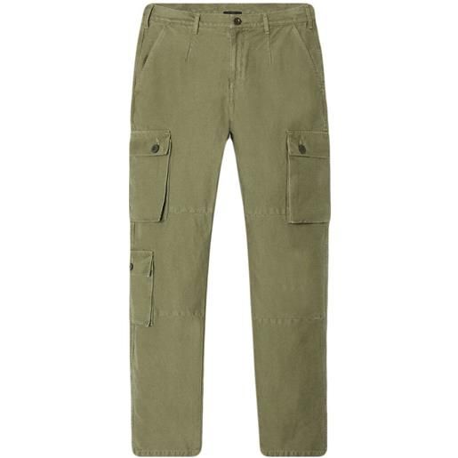 John Elliott pantaloni con tasche laterali in stile cargo - verde