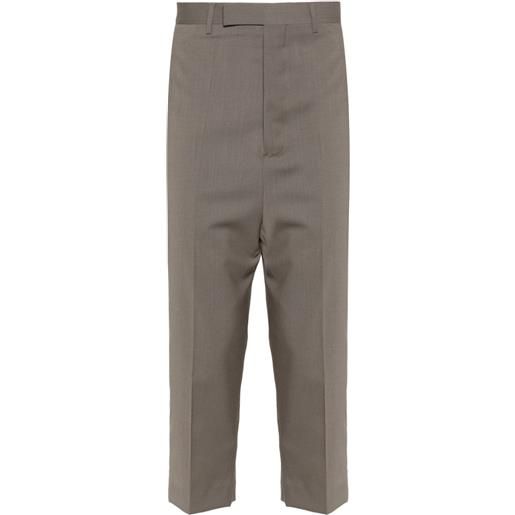 Rick Owens pantaloni crop - marrone