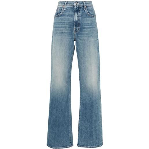 MOTHER jeans the mid rise dazzler ankle - blu