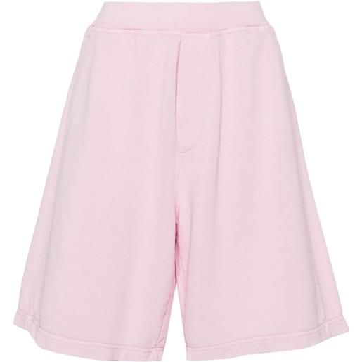 Dsquared2 shorts con logo - rosa