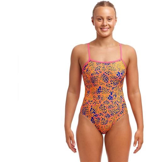 Funkita single strap swimsuit multicolor aus 10 donna