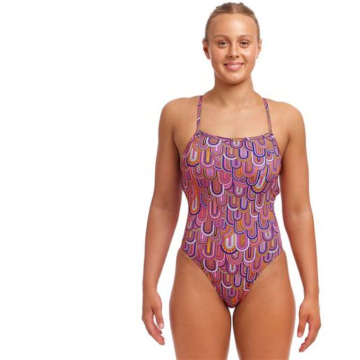 Funkita strapped in swimsuit rosa aus 12 donna