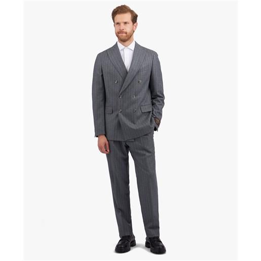 Brooks Brothers abito grigio chiaro in lana vergine