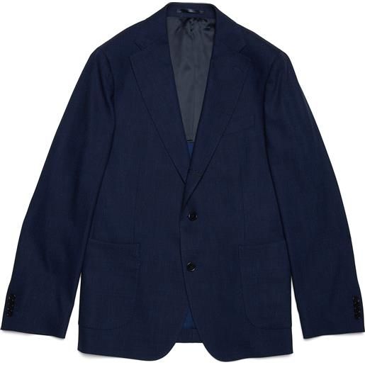 Brooks Brothers abito in misto lana vergine blu