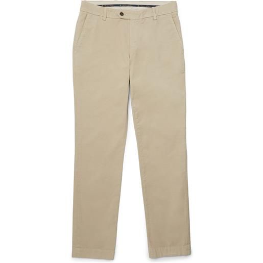 Brooks Brothers pantalone chino in cotone elasticizzato beige