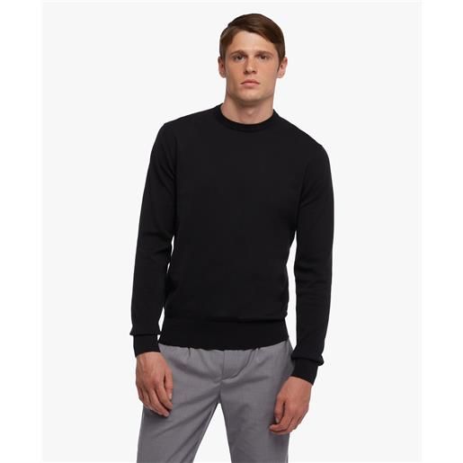Brooks Brothers maglione nero in cotone