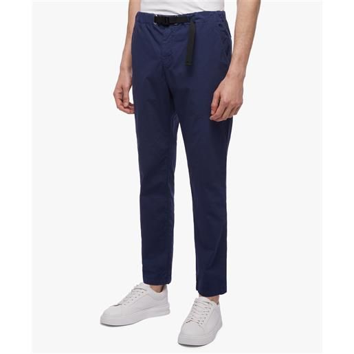 Brooks Brothers pantalone in cotone elasticizzato blu