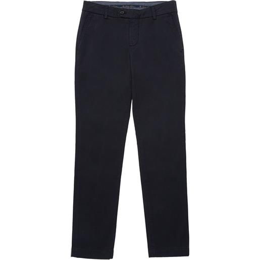 Brooks Brothers pantalone chino in cotone elasticizzato blu