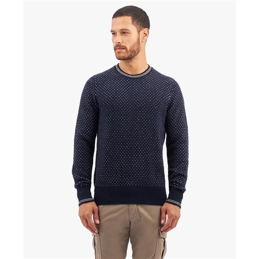Brooks Brothers maglione in lana blu blu scuro