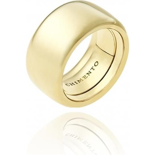 Chimento anello Chimento forever unico in oro giallo con incisione "amore"