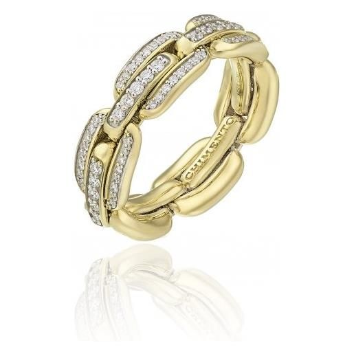 Chimento anello elastico Chimento x-tend in oro giallo con diamanti