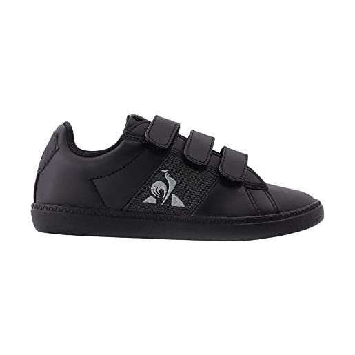 Le Coq Sportif scarpe da ginnastica moda ragazzo, nero, 28 eu