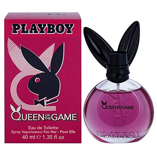 Playboy women eau de toilette - queen of the game - confezione da 3 (3 x 40 ml)