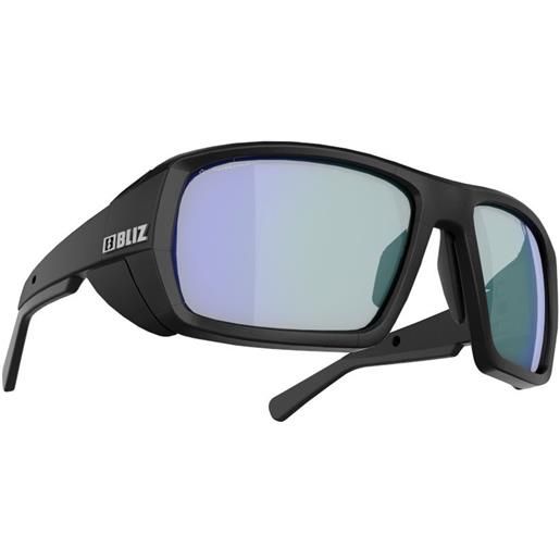 Bliz peak nano optics photochromic sunglasses nero brown with blue multicoating/cat2-4