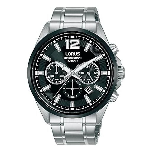 Lorus orologio analogueico quarzo uomo con cinturino in metallo rt381jx9