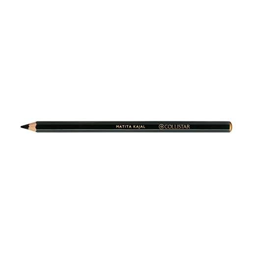 Collistar matita kajal occhi colore nero, matita con texture morbida e ad effetto intenso, oftalmologicamente testata, 1,5 ml