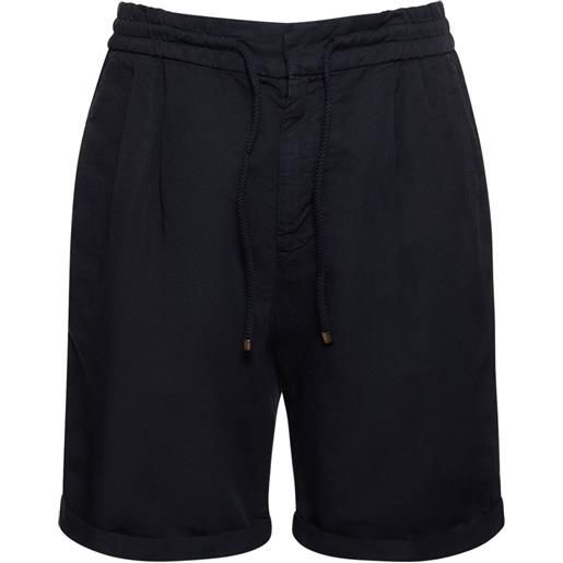 BRUNELLO CUCINELLI shorts in cotone e lino