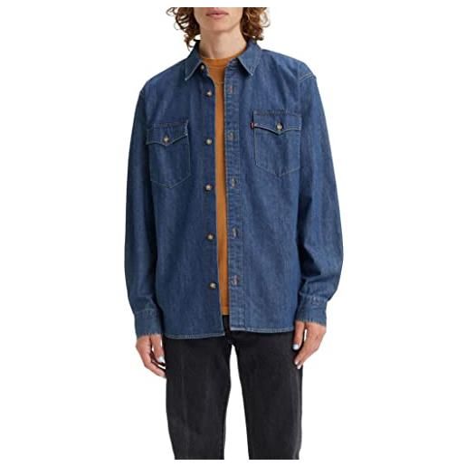 Levi's relaxed fit western, camicia uomo, revere relaxed western, l