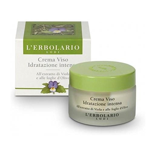 L'Erbolario - crema viso idratazione intensa all'estratto di viola e alle foglie d'olivo - 50 ml
