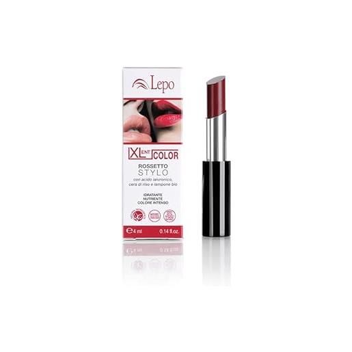 Lepo xlent color - rossetto stylo n. 06 mirtillo - 4 ml